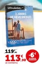 3 jours de rêve en duo - WONDERBOX en promo à 113,90 € chez Hyper U 3 jours de rêve en duo - WONDERBOX dans le catalogue Hyper U