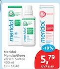 Mundspülung von Meridol für 5,79 € bei budni im Angebot Mundspülung von Meridol im aktuellen budni Prospekt