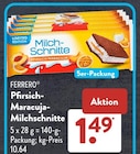 Pfirsich-Maracuja-Milchschnitte im ALDI SÜD Prospekt Pfirsich-Maracuja-Milchschnitte von Ferrero im aktuellen ALDI SÜD Prospekt für 1,49 €