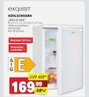 Kühlschrank KS16-V-040E Angebote von exquisit bei E center Wiesbaden für 169,99 €