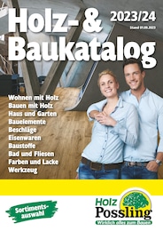 Holz Possling Prospekt: "Holz- & Baukatalog 2023/24", 188 Seiten, 01.09.2023 - 31.12.2023
