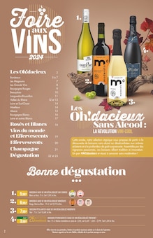 Prospectus Supermarchés Match de la semaine "Foire aux vins" avec 2 pages, valide du 05/09/2024 au 22/09/2024 pour Sars-et-Rosières et alentours