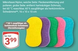 Mikrofaser/Nylon Schwämme Angebote bei GLOBUS Ludwigshafen für 3,99 €