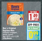 Express-Reis von Ben's Original für 0,99 € bei EDEKA im Angebot Express-Reis von Ben's Original im aktuellen EDEKA Prospekt