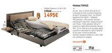 Tête De Lit - Monsieur Meuble Tête De Lit à 1 495,00 € dans le catalogue Monsieur Meuble "L'anniversaire de monsieur"
