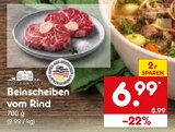 Aktuelles Beinscheiben vom Rind Angebot bei Netto Marken-Discount in Reutlingen ab 6,99 €