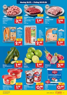 Fleisch im Netto Marken-Discount Prospekt "Aktuelle Angebote" mit 71 Seiten (Magdeburg)