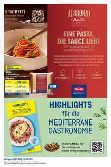 Barilla im METRO Prospekt "Monatsmenü September" mit 43 Seiten (Freiburg (Breisgau))