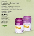 D-Mannose + Cranberry bei VITALIA Reformhaus im Berlin Prospekt für 21,69 €