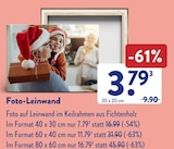 Foto-Leinwand im Angebot bei ALDI SÜD in Neuwied Foto-Leinwand Angebote bei ALDI SÜD Neuwied für 3,79 €