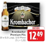 Premium Pils im Angebot bei EDEKA in Mannheim Premium Pils Angebote von Krombacher bei EDEKA Mannheim für 12,49 €