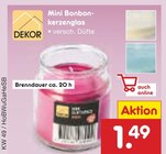 Mini Bonbonkerzenglas von DEKOR im aktuellen Netto Marken-Discount Prospekt