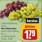 Aktuelles Mix Tafeltrauben Angebot bei REWE in Bielefeld ab 1,79 €