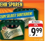 Wernesgrüner bei nah und gut im Prospekt "" für 9,99 €