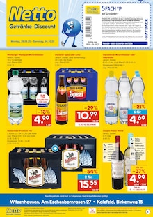 Netto Marken-Discount Prospekt "DER ORT, AN DEM DU IMMER AUSGEZEICHNETE PREISE FINDEST." mit  Seiten (Arenshausen)