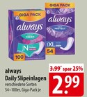 Daily Fresh Slipeinlagen bei famila Nordost im Prospekt "" für 2,99 €