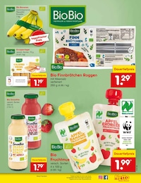 Bio Brotaufstrich im Netto Marken-Discount Prospekt Aktuelle Angebote auf S. 60