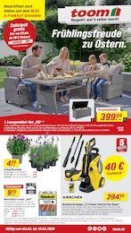 toom Baumarkt Prospekt für Frankfurt mit 22 Seiten toom Baumarkt Prospekt "Respekt, wer's selber macht." für Frankfurt, 22 Seiten, 04.04.2026 - 10.04.2026