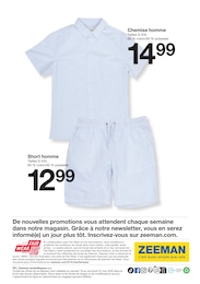 Offre Chemise dans le catalogue Zeeman du moment à la page 14