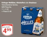 Aktuelle Erdinger Angebote bei GLOBUS in Essen Aktuelles Weißbier, Alkoholfrei oder Brauhaus Angebot bei GLOBUS in Essen ab 4,99 €