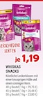 Whiskas Snacks im aktuellen Zookauf Prospekt