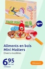 Aliments en bois - MINI MATTERS en promo chez Action Chatou à 6,95 €