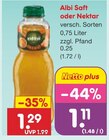 Saft oder Nektar im Angebot bei Netto Marken-Discount in Freital Saft oder Nektar Angebote von Albi bei Netto Marken-Discount Freital für 1,11 €