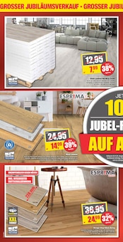 Laminat im Dekor-Markt Prospekt "JUBILÄUMSVERKAUF!" mit 10 Seiten (Herne)