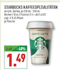 Aktuelle Cafe Latte Angebote bei Marktkauf in Bochum Aktuelles Kaffeespezialitäten Angebot bei Marktkauf in Bochum ab 1,49 €