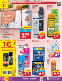 Waschmittel im aktuellen Netto Marken-Discount Prospekt (Bremerhaven) Waschmittel im Netto Marken-Discount Prospekt "Aktuelle Angebote" mit 65 Seiten (Bremerhaven)