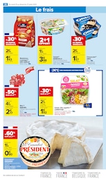 Prix et réduction Cheesecake dans le prospectus Carrefour Market en cours Offre Cheesecake dans le catalogue Carrefour Market du moment à la page 28
