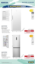Gefrierschrank im METRO Prospekt in Köln Aktueller METRO Prospekt mit Gefrierschrank, "Wochenangebote + Flash Deal + Metro Markets", Seite 20