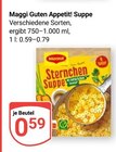 Guten Appetit! Suppe im Angebot bei GLOBUS in Erlangen Guten Appetit! Suppe Angebote von Maggi bei GLOBUS Erlangen für 0,59 €