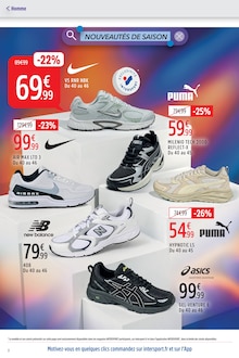 Catalogue de la semaine "ÇA SWIPE SUR LE LOOK DE RENTRÉE" avec 2 pages, valide du 01/09/2026 au 13/09/2026 pour Sens et alentours Prospectus de la semaine "ÇA SWIPE SUR LE LOOK DE RENTRÉE" avec 2 pages, valide du 01/09/2026 au 13/09/2026 pour Sens et alentours
