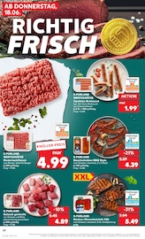 Rindfleisch im Kaufland Prospekt in Neu-Ulm Aktueller Kaufland Prospekt mit Rindfleisch, "Hier bin ich richtig", Seite 33