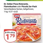 Pizza Ristorante im Angebot bei GLOBUS in Herne Pizza Ristorante Angebote von Dr. Oetker bei GLOBUS Herne für 1,79 €