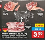 Halbes Schwein im aktuellen Netto Marken-Discount Prospekt