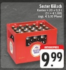 Sester Kölsch im Angebot bei E center in Siegburg Sester Kölsch Angebote von Sester Kölsch bei E center Siegburg für 9,99 €