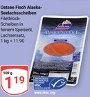 GLOBUS Lambrechtshagen - Alaska-Seelachsscheiben Angebot im Prospekt Alaska-Seelachsscheiben bei GLOBUS im Lambrechtshagen Prospekt für 1,19 €