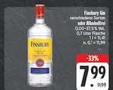 Gin Angebote von Finsbury bei EDEKA Fürth für 7,99 €