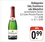 Sekt im Angebot bei EDEKA in Dresden Sekt Angebote von Rotkäppchen bei EDEKA Dresden für 0,99 €
