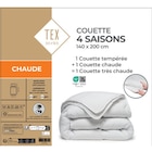 Couette "4 saisons" - TEX HOME en promo chez Carrefour La Rochelle à 22,49 €
