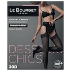 Collant "Les Dessous Chics" Caprice - LE BOURGET - Carrefour Collant "Les Dessous Chics" Caprice - LE BOURGET à 10,19 € dans le catalogue Carrefour