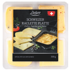 Schweizer Raclette Platte
