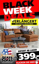 Möbel & Einrichtung Prospekt von Seats and Sofas Seats and Sofas Prospekt: Aktuelle Angebote, 1 Seite, 26.11.2022 - 03.12.2022