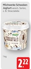 Joghurt Angebote von Milchwerke Schwaben bei E center Göppingen für 2,22 €