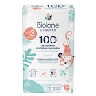 Couches naturelles - BIOLANE - Carrefour à Lens Couches naturelles - BIOLANE en promo chez Carrefour Lens à 13,66 €