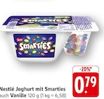 Joghurt mit Smarties Angebote von Nestlé bei EDEKA Rastatt für 0,79 €