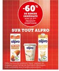 -60% de remise immédiate sur le 2ème produit identique sur tout Alpro - Alpro en promo chez U Express -60% de remise immédiate sur le 2ème produit identique sur tout Alpro - Alpro dans le catalogue U Express
