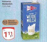 Aktuelles Weidemilch Angebot bei GLOBUS in Salzgitter ab 1,11 €